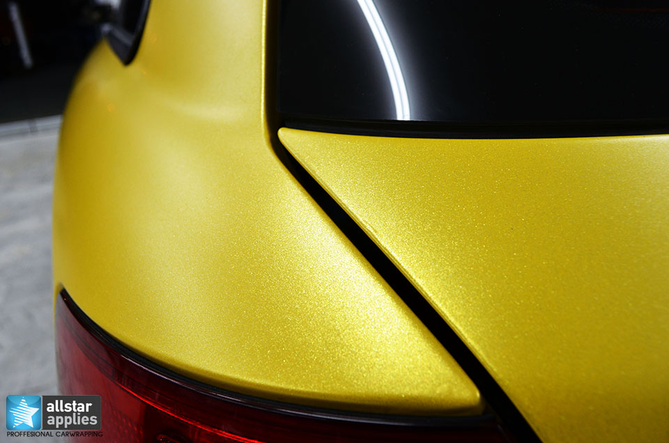 Audi Α4-Sunflower Yellow Metallic Matte (8)