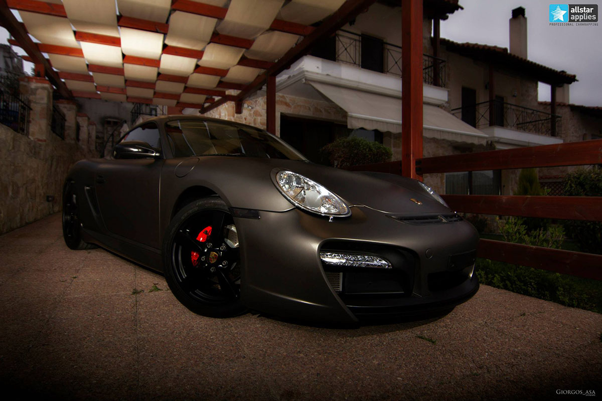 Porsche Cayman – Charcoal Matte Metallic (9)