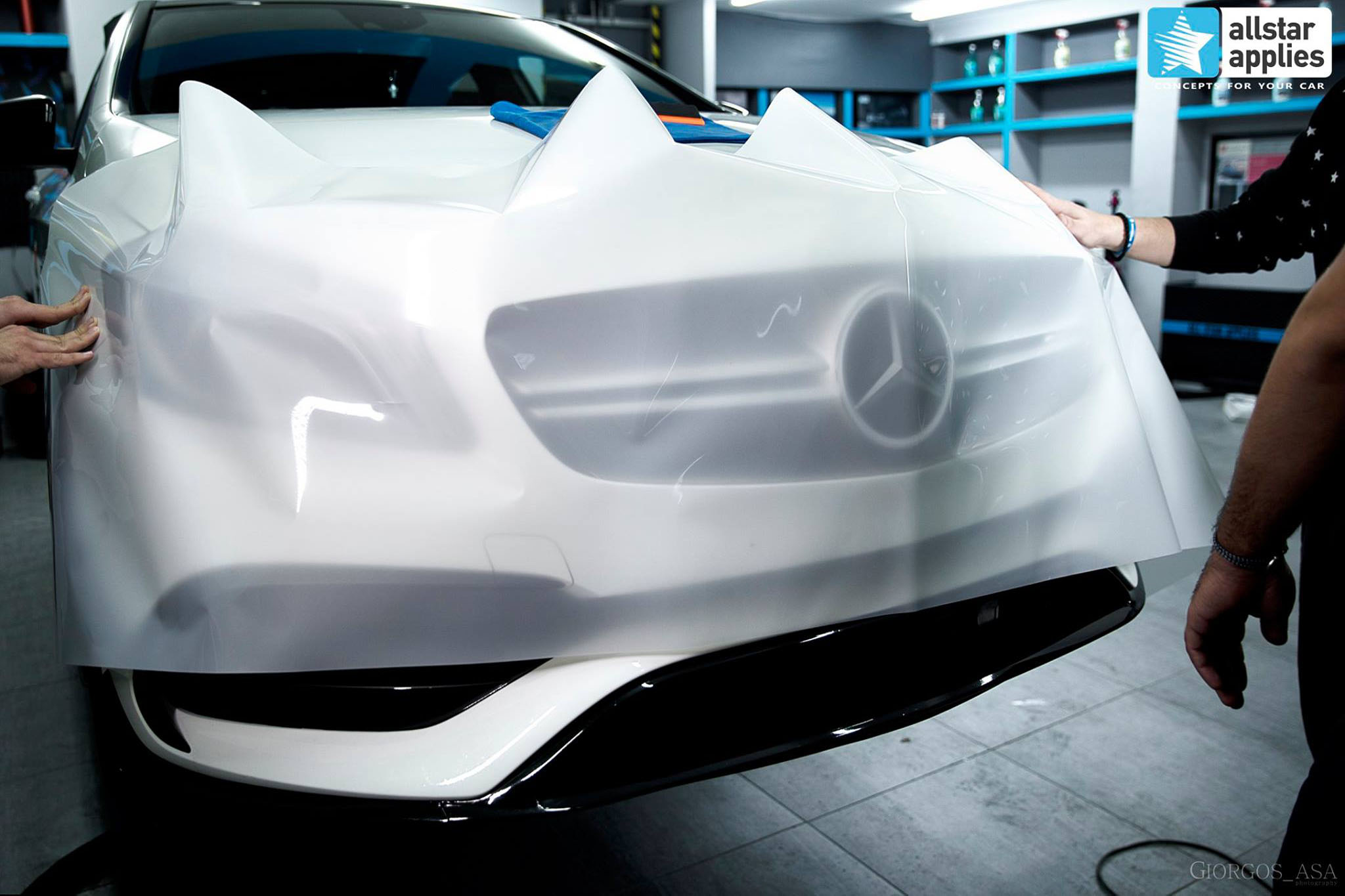 Mercedes AMG 45 – Paint Protection Film (1)