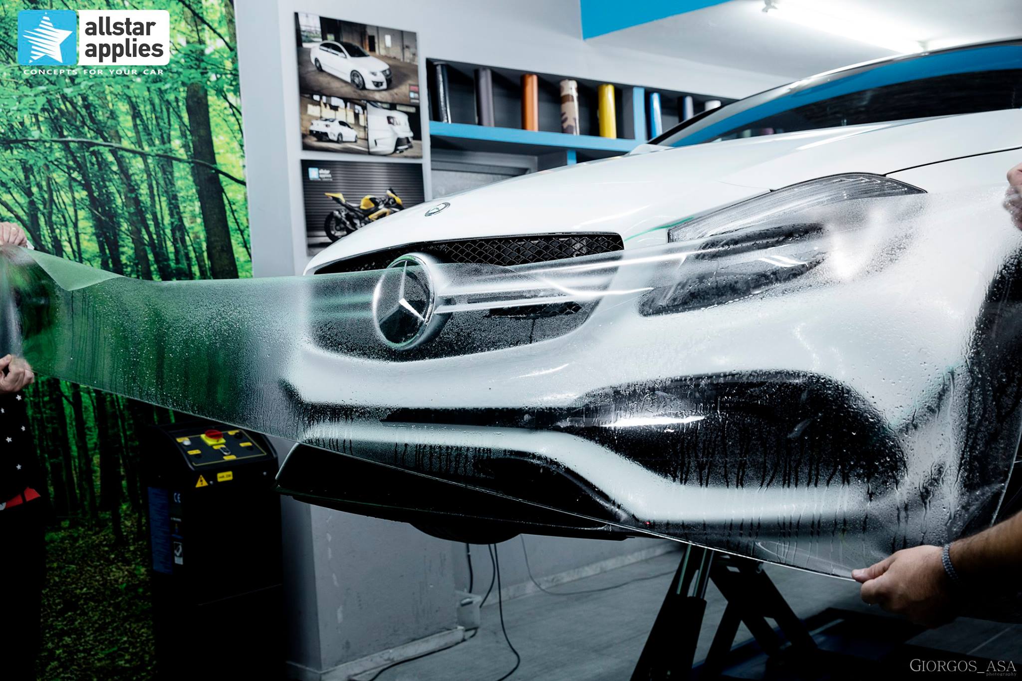 Mercedes AMG 45 – Paint Protection Film (2)
