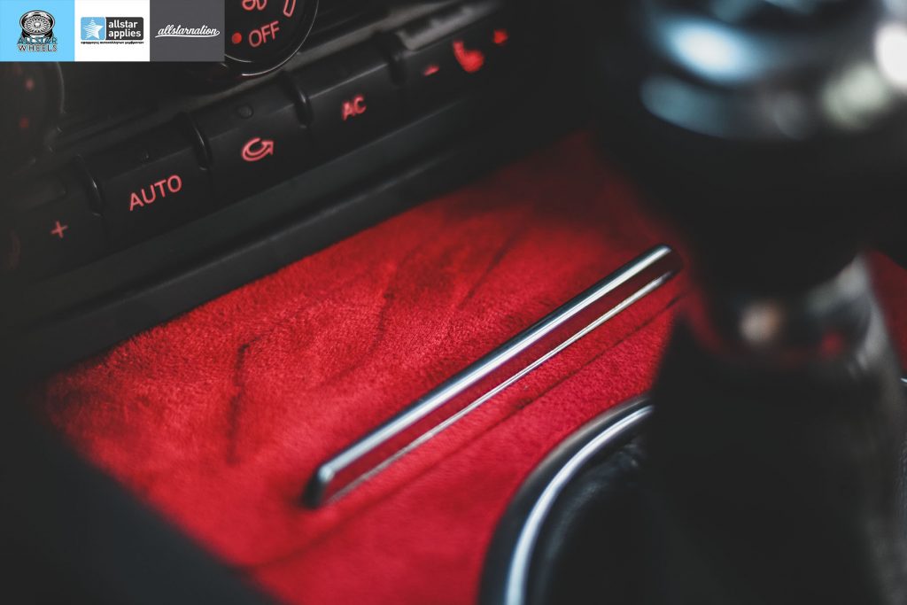 μεμβράνες εσωτερική επένδυσης alcantara, car wrapping Θεσσαλονίκη allstar applies