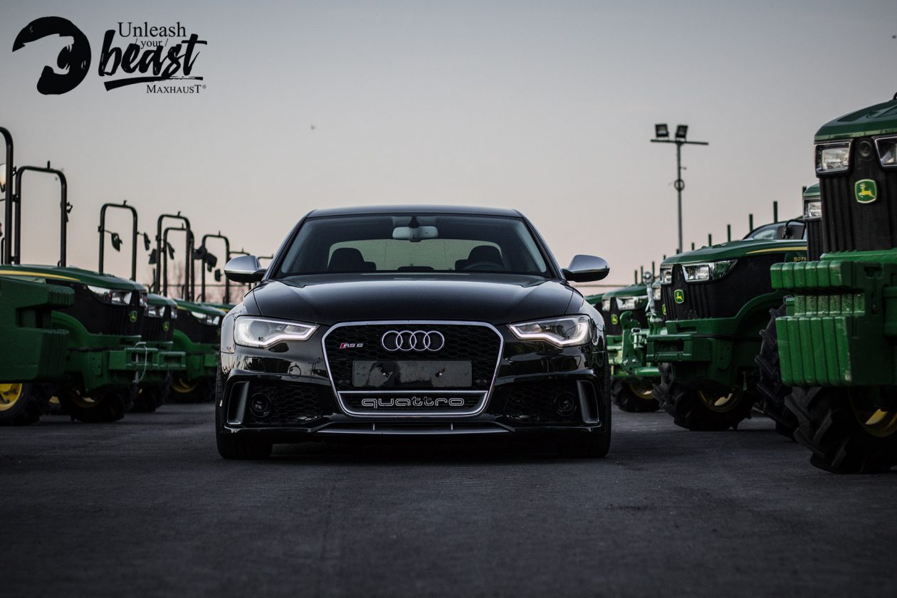 Audi Rs6 αλλαγή ήχου εξάτμισης Allstar applies στη Θεσσαλονίκη